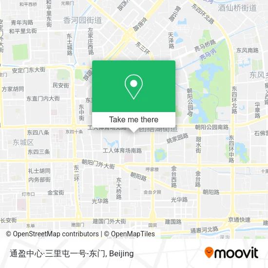 通盈中心·三里屯一号-东门 map