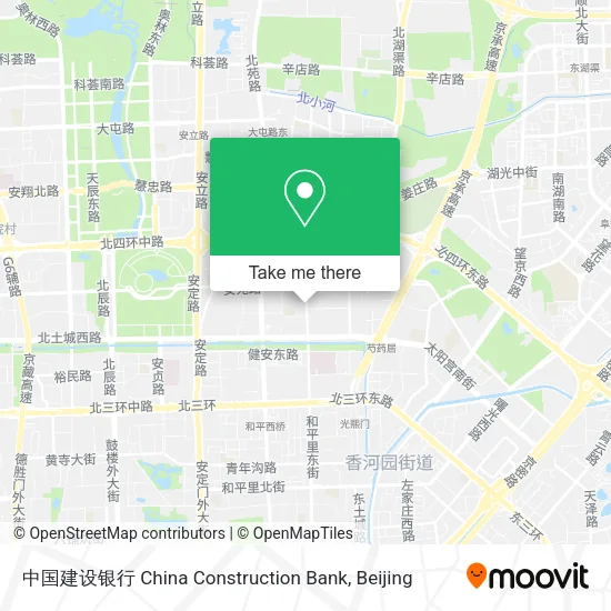 中国建设银行 China Construction Bank map