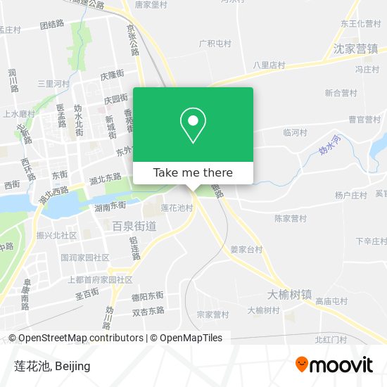 莲花池 map