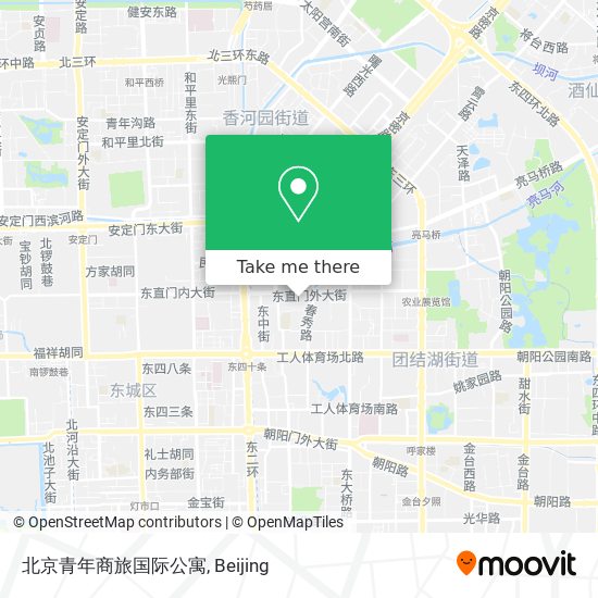 北京青年商旅国际公寓 map