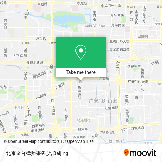 北京金台律师事务所 map