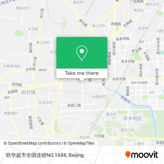 联华超市全国连锁NO.1688 map