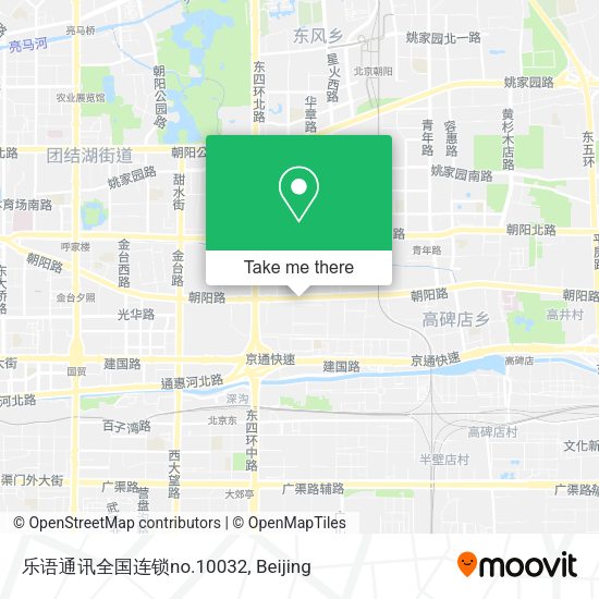 乐语通讯全国连锁no.10032 map