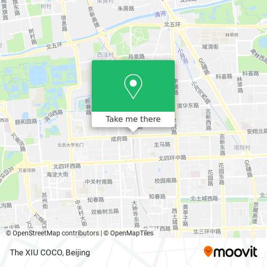The XIU COCO map