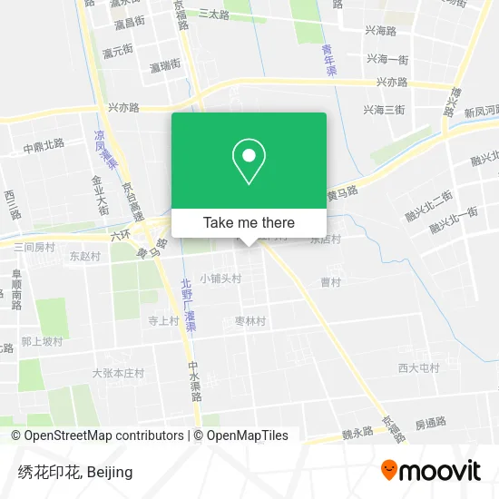 绣花印花 map