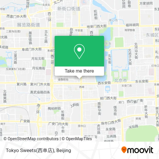 Tokyo Sweets(西单店) map
