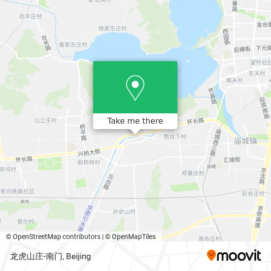 龙虎山庄-南门 map