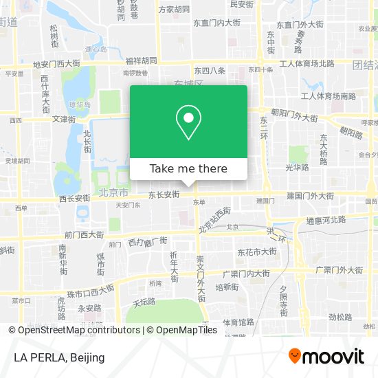 LA PERLA map