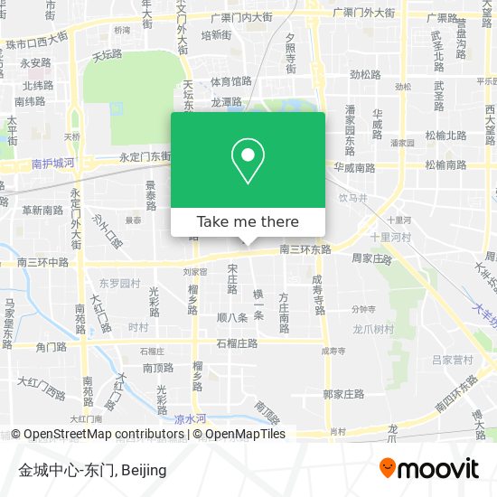 金城中心-东门 map