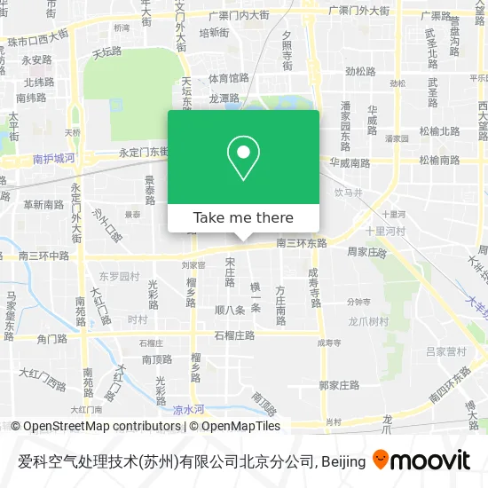 爱科空气处理技术(苏州)有限公司北京分公司 map