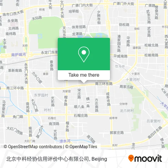 北京中科经协信用评价中心有限公司 map