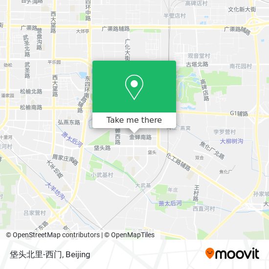 垡头北里-西门 map