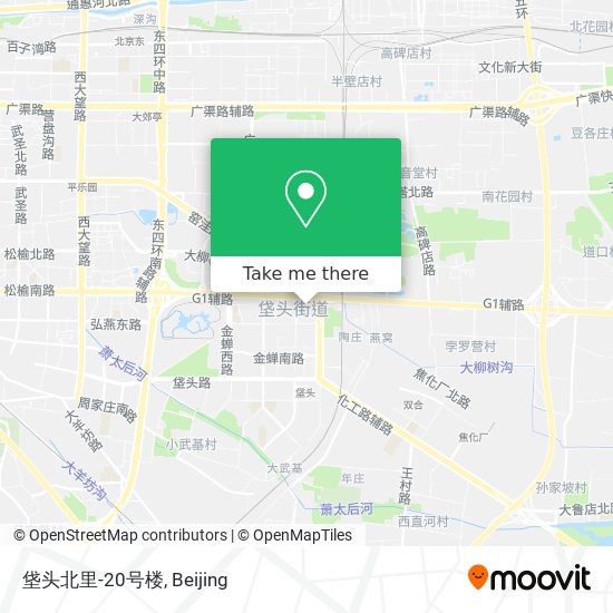 垡头北里-20号楼 map