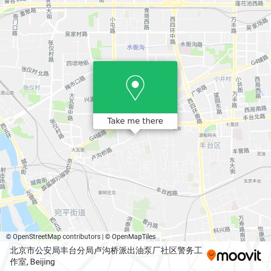 北京市公安局丰台分局卢沟桥派出油泵厂社区警务工作室 map