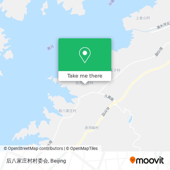 后八家庄村村委会 map