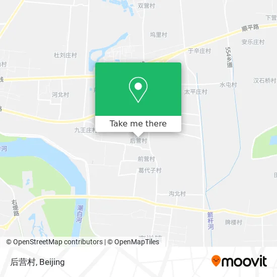 后营村 map