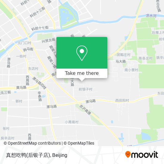 真想吃鸭(后银子店) map