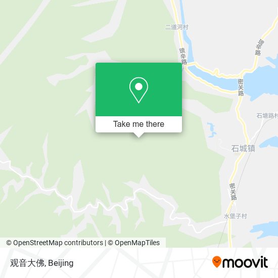 观音大佛 map