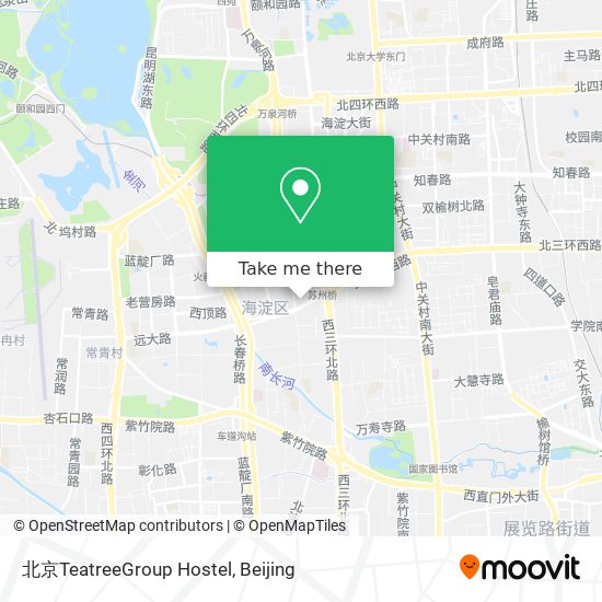 北京TeatreeGroup Hostel map