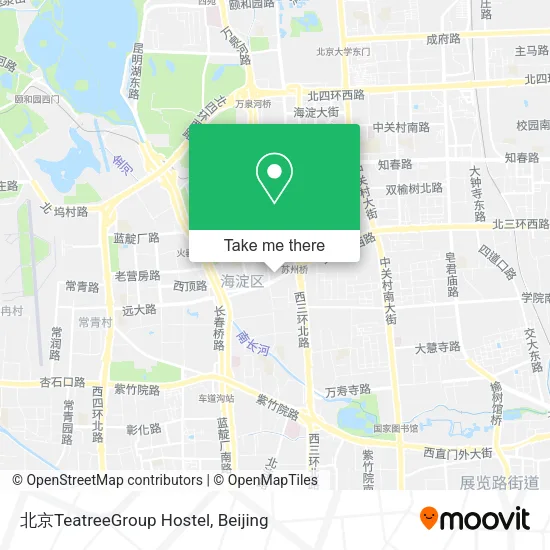 北京TeatreeGroup Hostel map