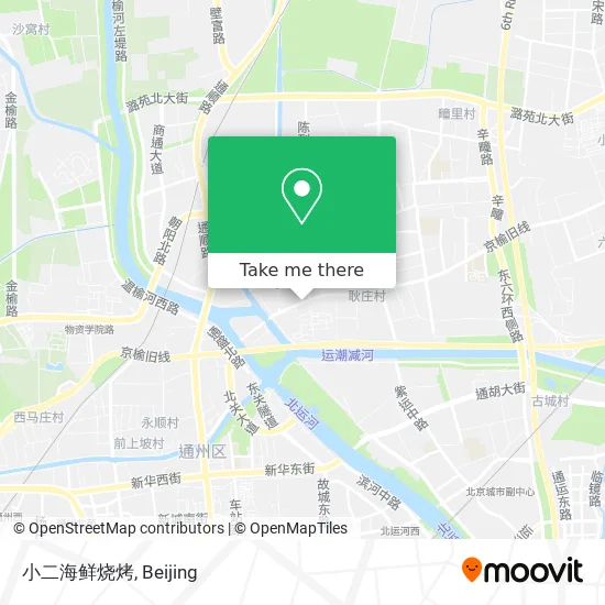 小二海鲜烧烤 map