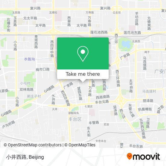 小井西路 map