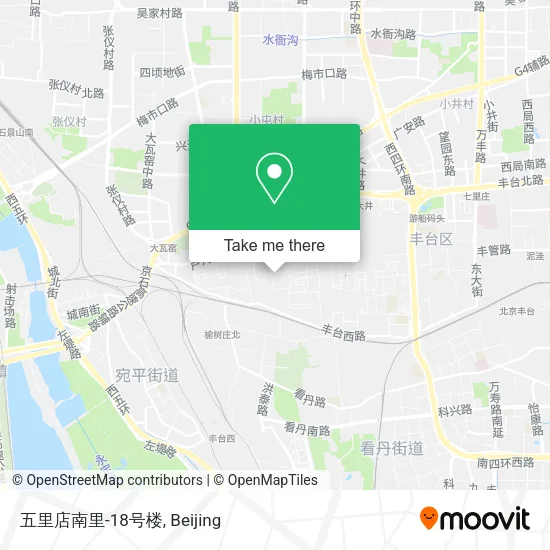 五里店南里-18号楼 map