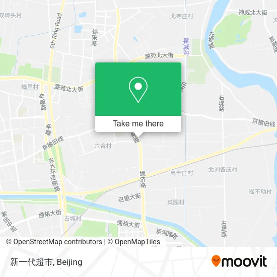 新一代超市 map