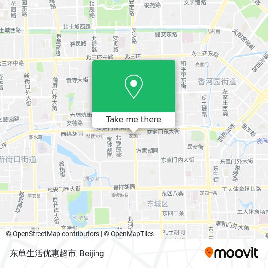 东单生活优惠超市 map