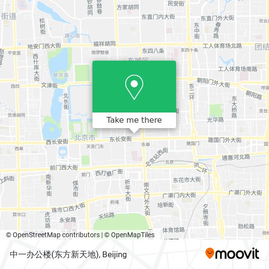 中一办公楼(东方新天地) map