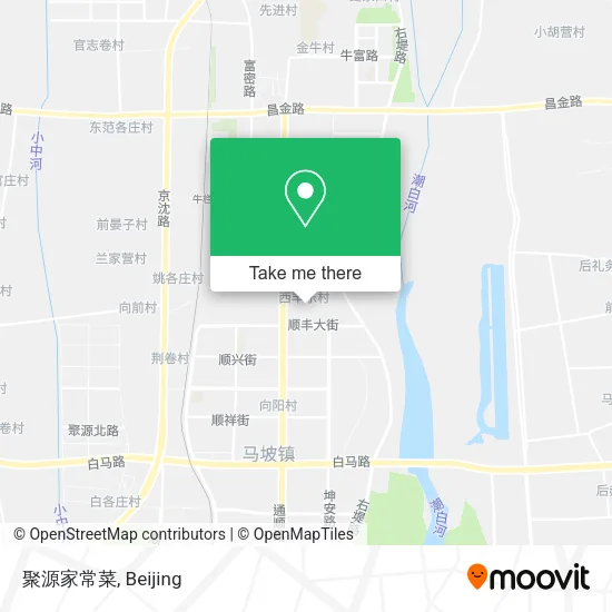 聚源家常菜 map