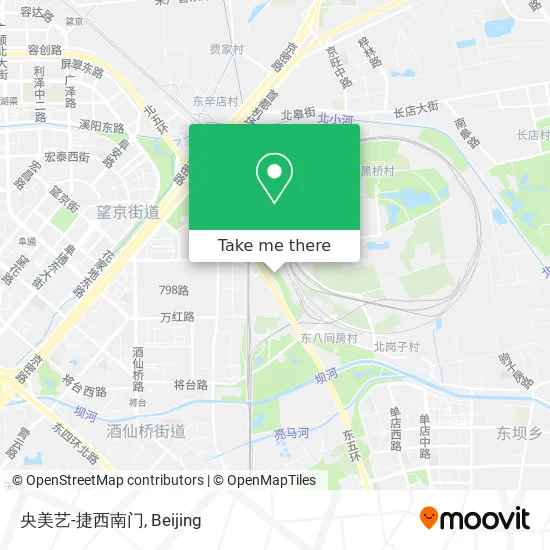 央美艺-捷西南门 map