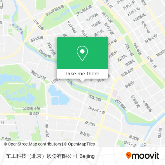 车工科技（北京）股份有限公司 map