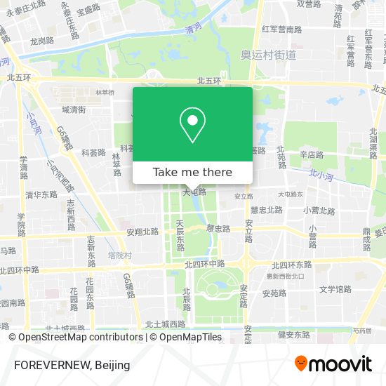 FOREVERNEW map