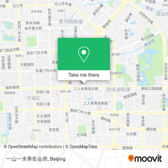 一山一水养生会所 map
