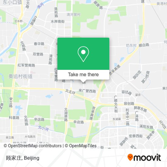 顾家庄 map