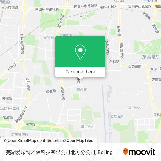 芜湖爱瑞特环保科技有限公司北方分公司 map