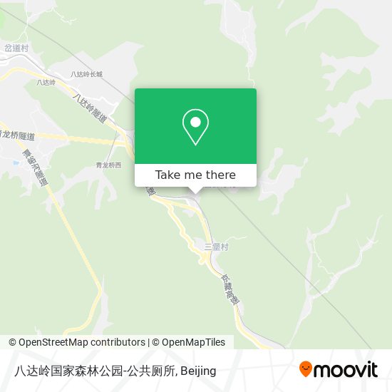 八达岭国家森林公园-公共厕所 map