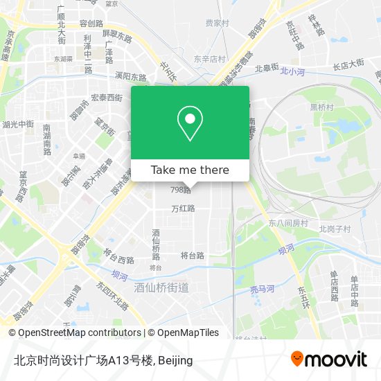 北京时尚设计广场A13号楼 map