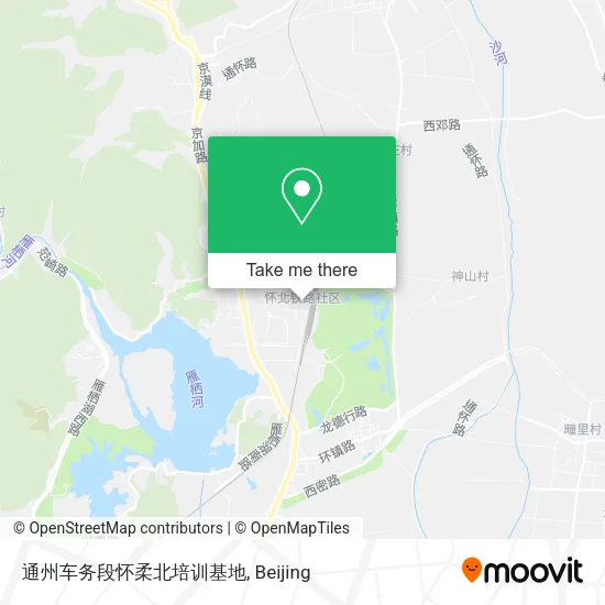 通州车务段怀柔北培训基地 map