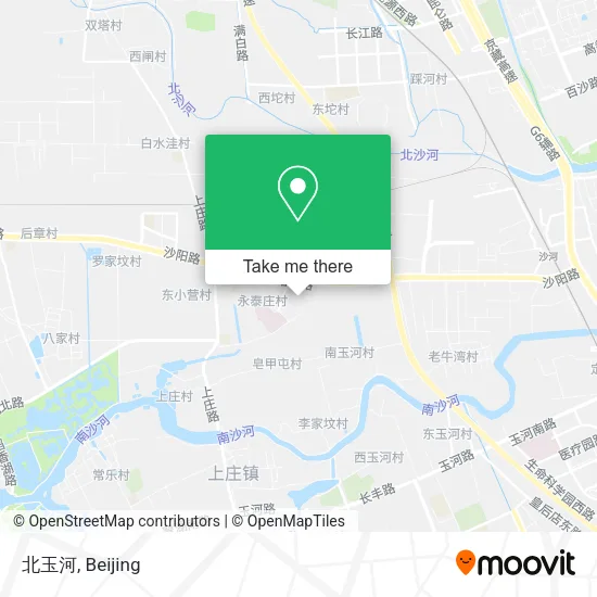北玉河 map