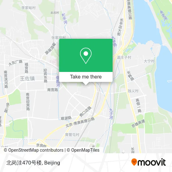 北岗洼470号楼 map