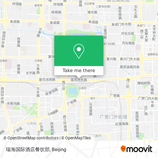 瑞海国际酒店餐饮部 map