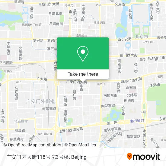 广安门内大街118号院3号楼 map