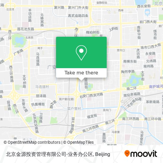 北京金源投资管理有限公司-业务办公区 map