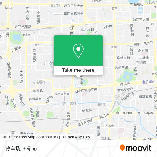 停车场 map