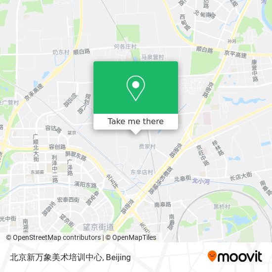 北京新万象美术培训中心 map