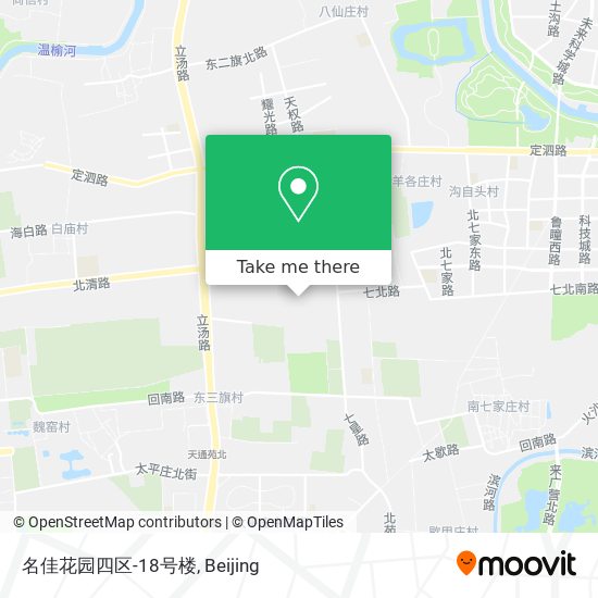 名佳花园四区-18号楼 map