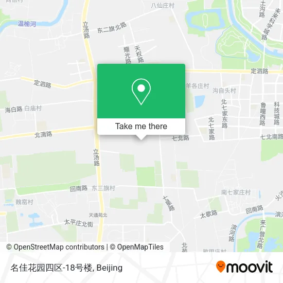 名佳花园四区-18号楼 map