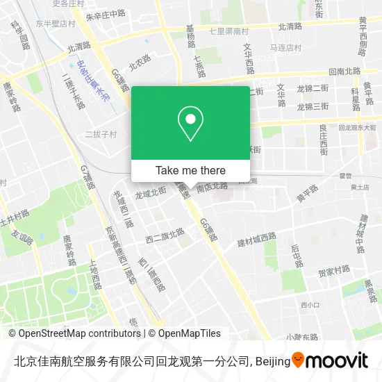 北京佳南航空服务有限公司回龙观第一分公司 map